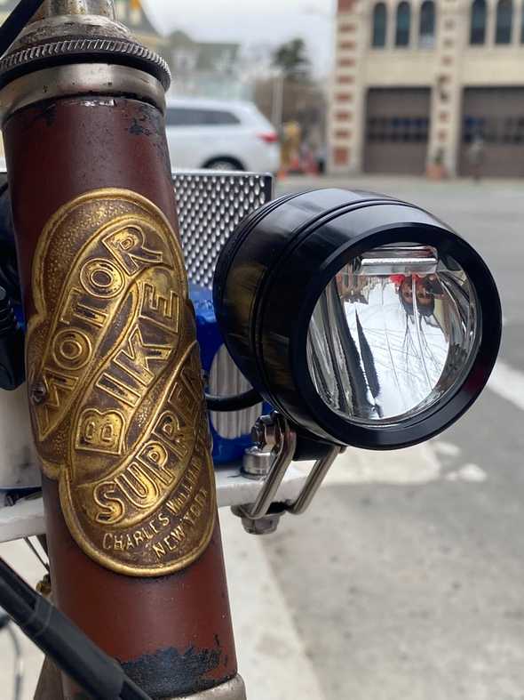 100 year old electric bicycle